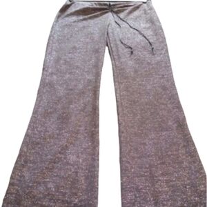 VTG Joe Benbasset Women L Y2K Fairy Whimsy Angelcore Metallic Bellbottoms NWOT